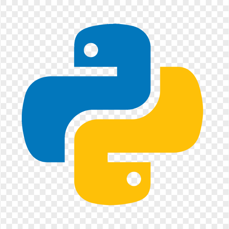 Python logo transparentne